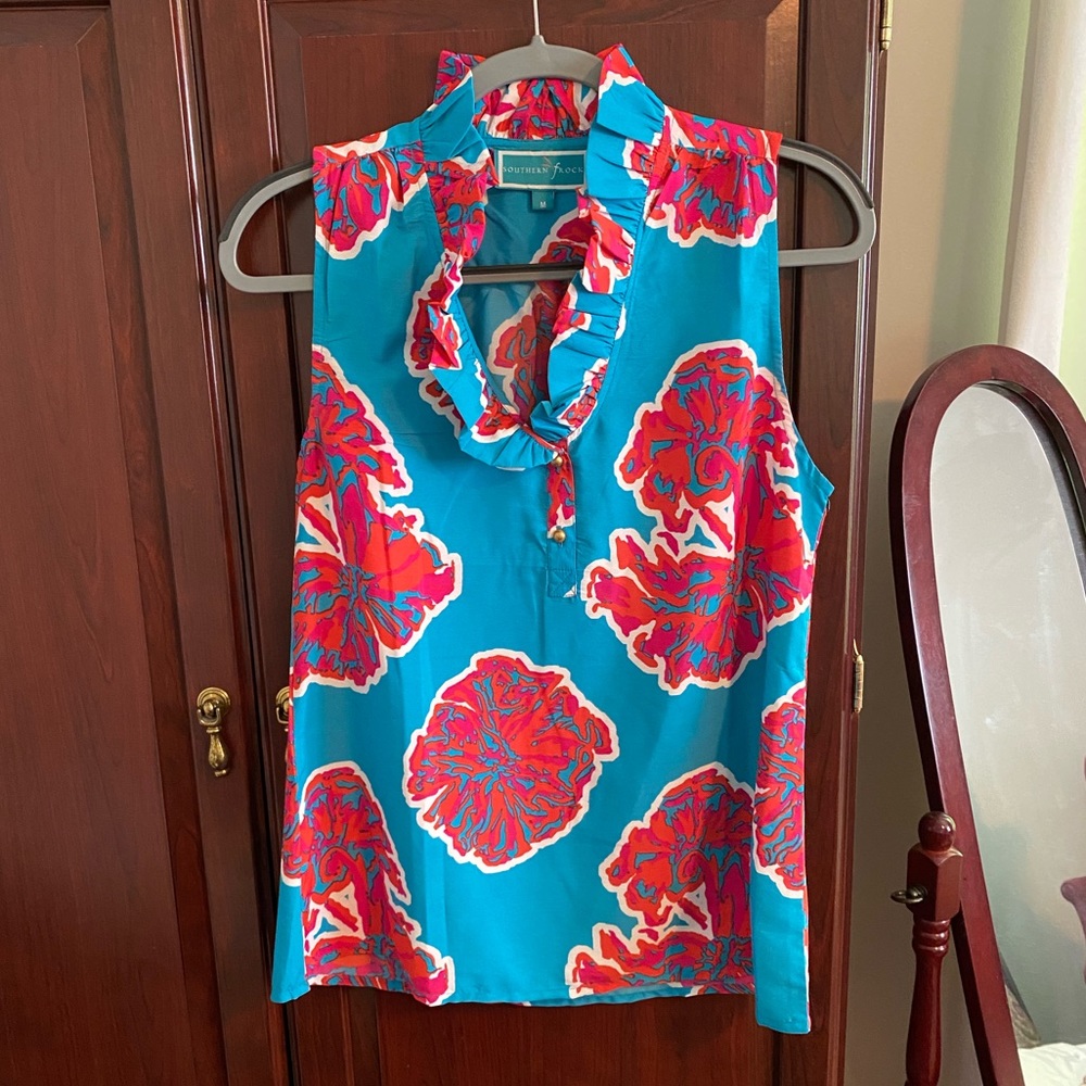 Southern Frock sleeveless blouse